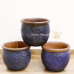 Blue Plant pots