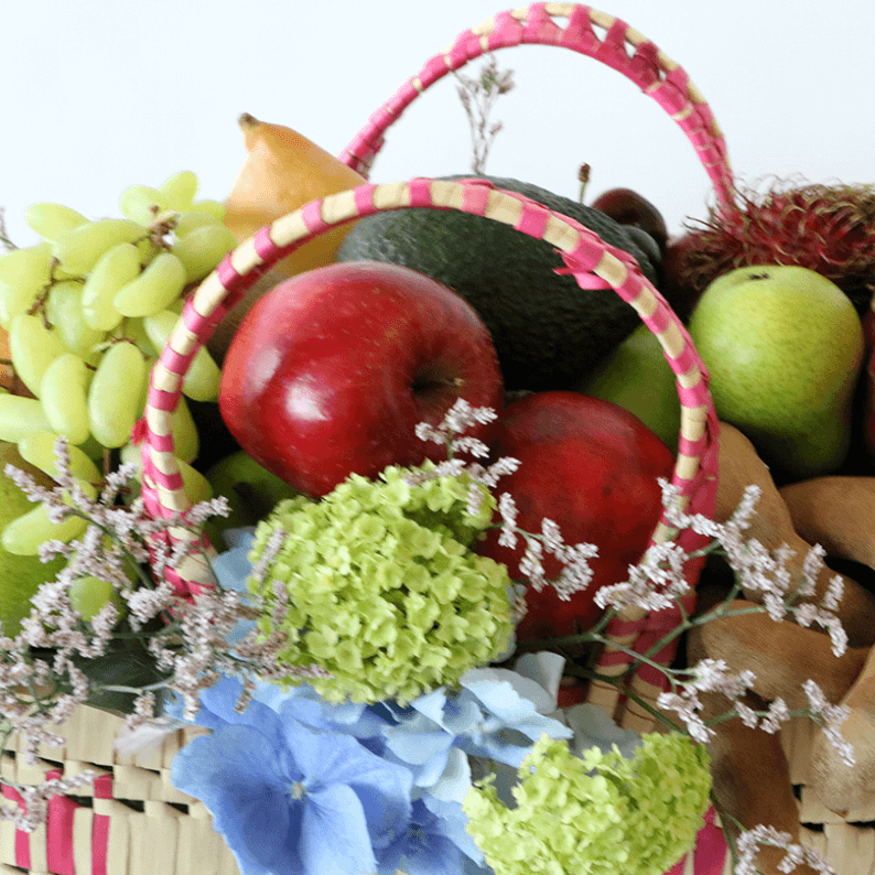 Close Up of Fruit Basket