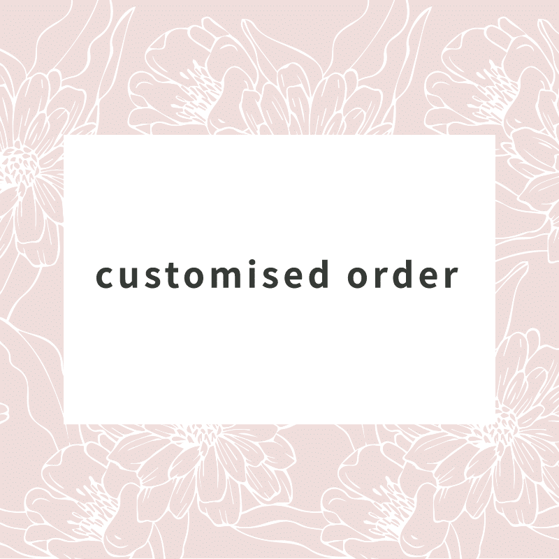 customised order flowers
