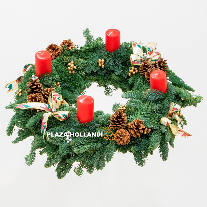 Festive Wreath Arrangement