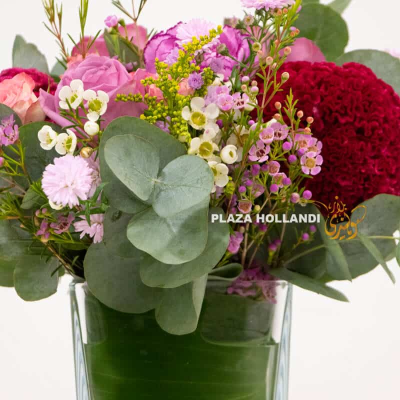 Close up of flower arrangement
