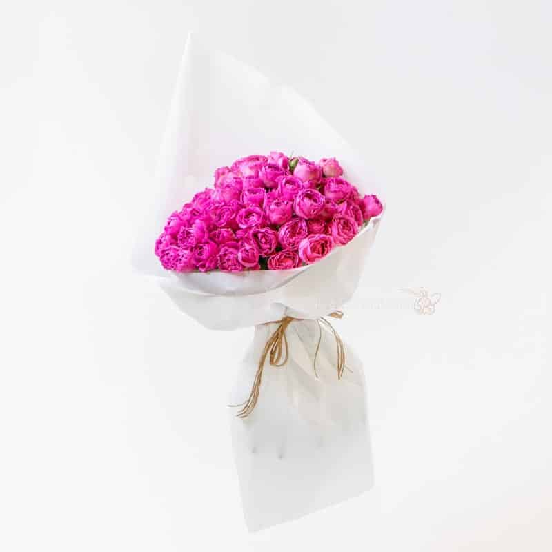 Misty Bubble Spray Roses Bouquet 10 Misty Bubble Spray Roses Bouquet