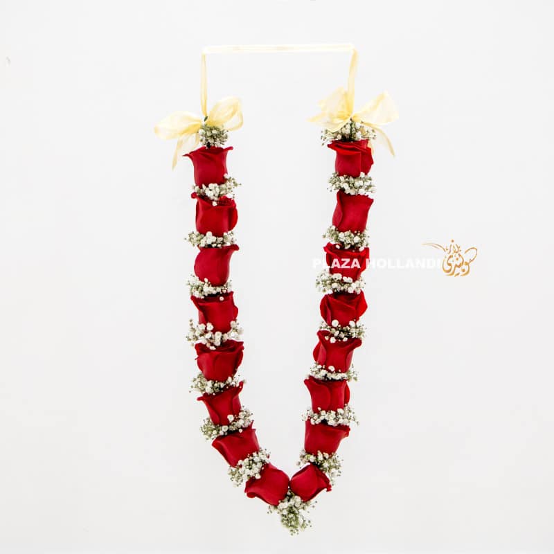 Red Rose Graduation Garland