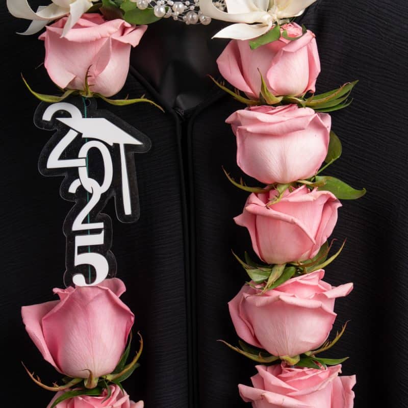 Graduation Garland – Pink Roses