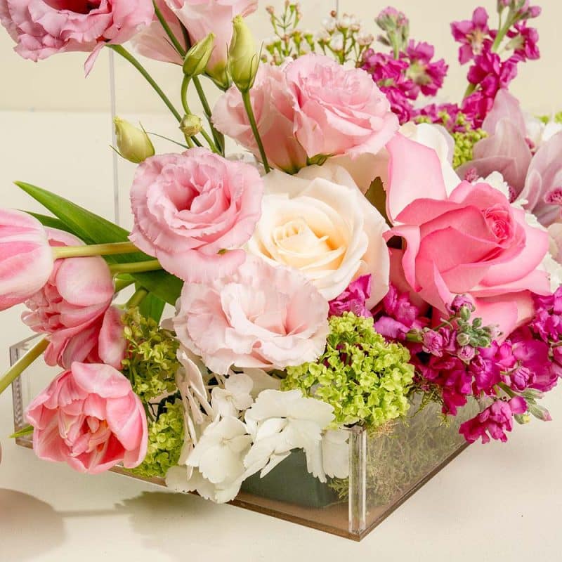 Hajj Mubarak Floral Centerpiece