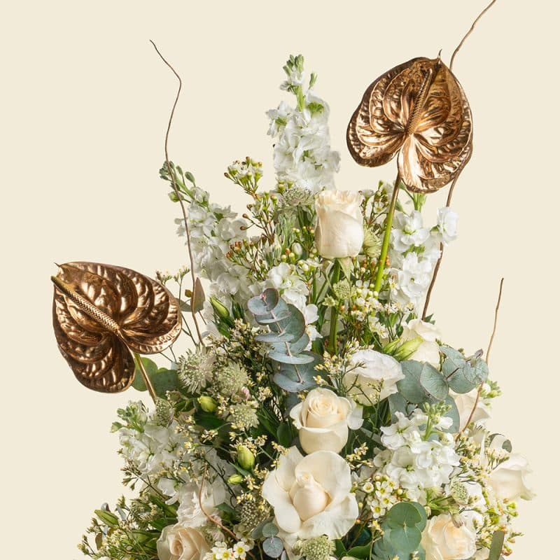 Luxury Floral with Roses & Matthiola Arrangement