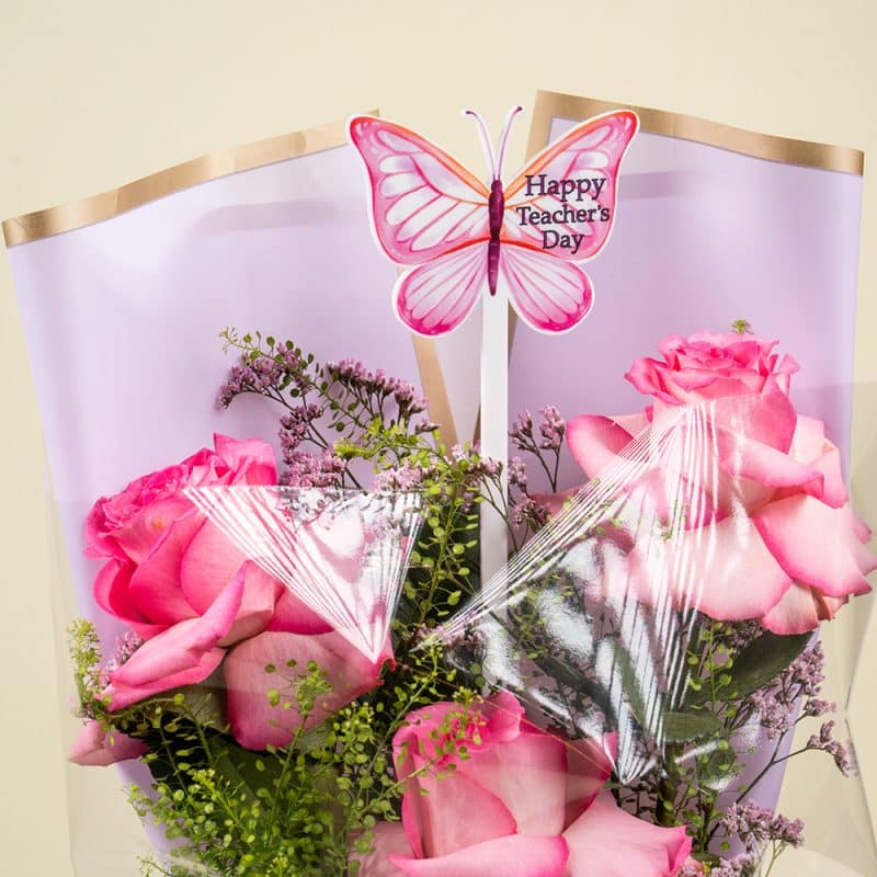 Pink Roses Bouquet