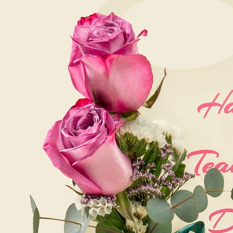 Purple Roses Bouquet