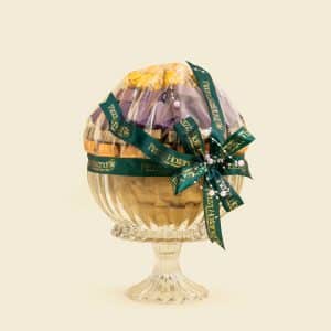 Premium Assorted Chocolate in Glass Pedestal Bowl