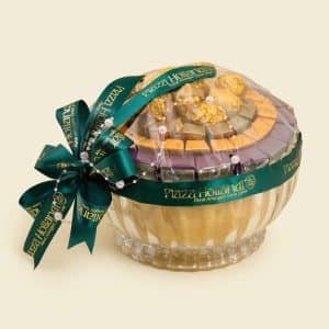 Luxury Assorted Chocolate Arrangement in Glass Bowl