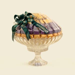 Assorted Chocolates Centerpiece in Glass Pedestal Bowl